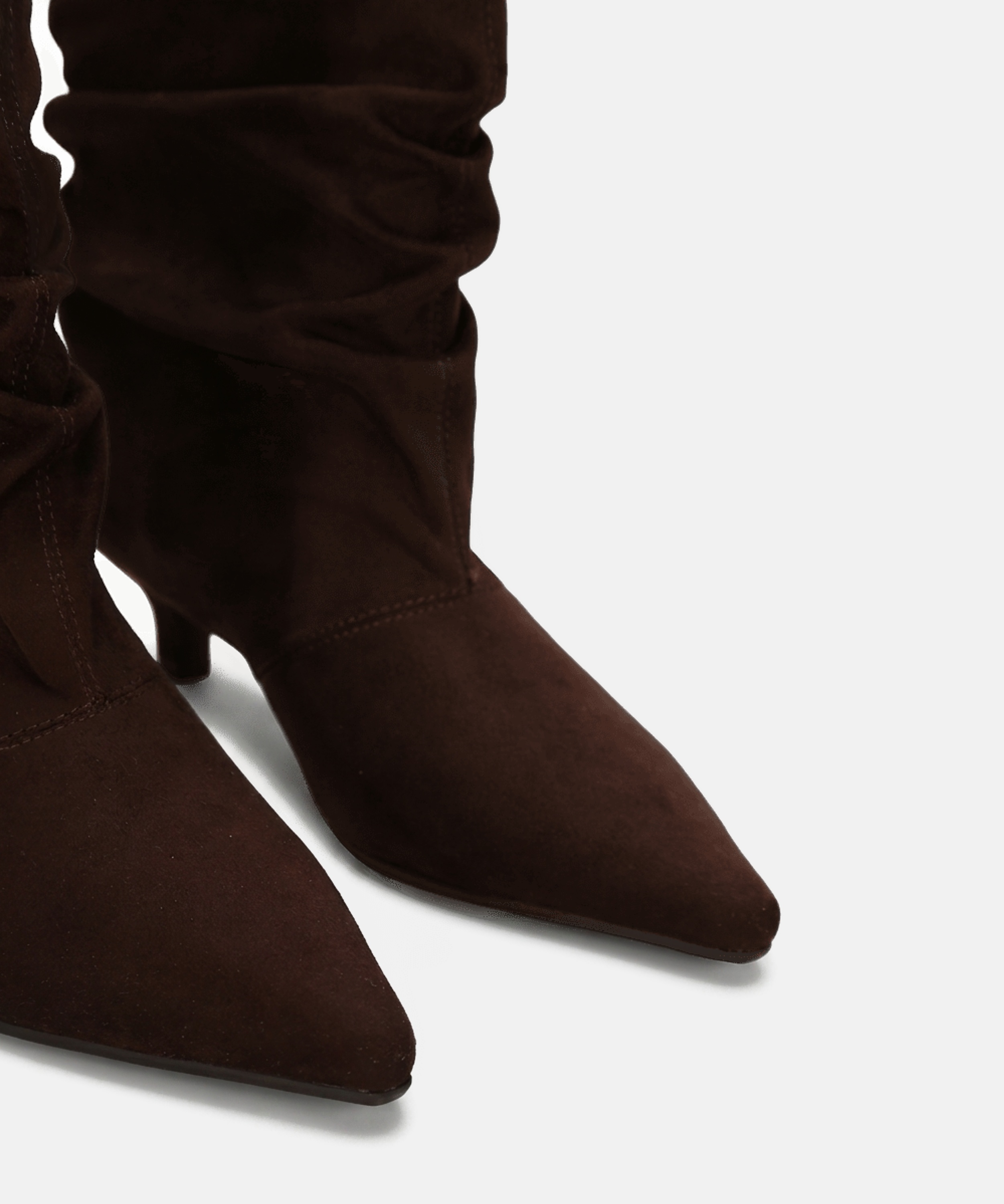 Bota salto kitten franzida image number null